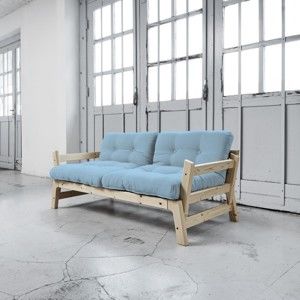 Sofa rozkładana Karup Step Natural/Celeste