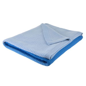 Niebieski koc Bella Maison Romano Blanket Single, 160x220 cm