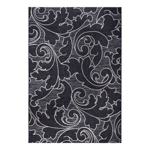 Czarny dywan odpowiedni na zewnątrz 77x150 cm Elina Black – Hanse Home