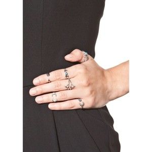 Damski pierścionek w srebrnym kolorze NOMA Dolores