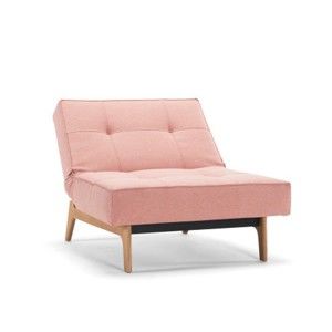 Różowy fotel rozkładany Innovation Splitback Sweet