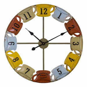 Zegar ścienny Antic Line Tasses, ø 60,5 cm