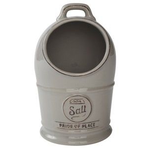 Szary pojemnik ceramiczny na sól T&G Woodware Pride of Place
