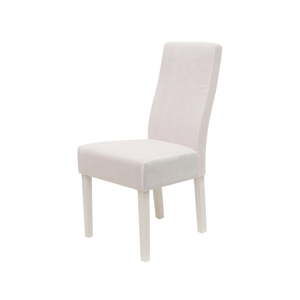 Białe krzesło z białymi nogami Canett Titus