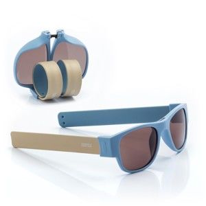 Niebieskie zwijane okulary przeciwsłoneczne InnovaGoods Sunfold AC5
