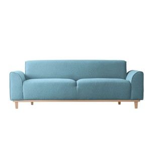 Jasnoniebieska sofa 2-osobowa Kooko Home Jazz