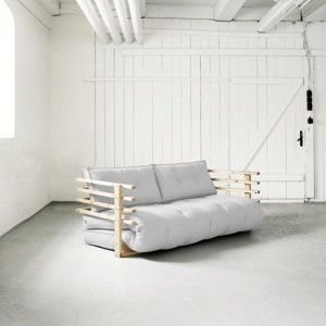 Sofa rozkładana Karup Funk Natural/Light Grey