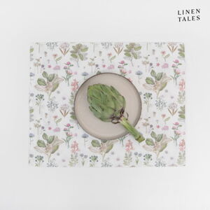 Tekstylna mata stołowa 35x45 cm White Botany – Linen Tales