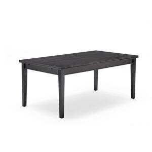 Czarny stół składany Hammel Sami, 180 x 100 cm