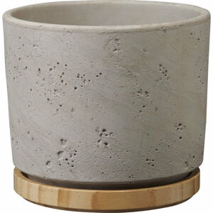 Szara ceramiczna doniczka Big pots, ø 23 cm