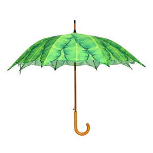 Zielony parasol Esschert Design Banana Leaf