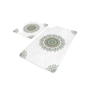 Białe dywaniki łazienkowe zestaw 2 szt. 60x100 cm – Mila Home