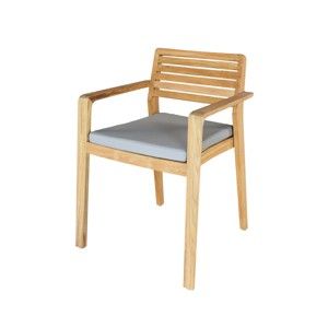 Drewniane krzesła ogrodowe zestaw 4 szt. Aquariva – Ezeis