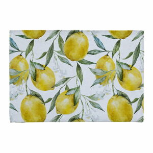 Dywanik łazienkowy Linen Couture Lemons, 60x40 cm