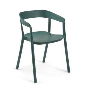 Zielone krzesło do jadalni La Forma Niels