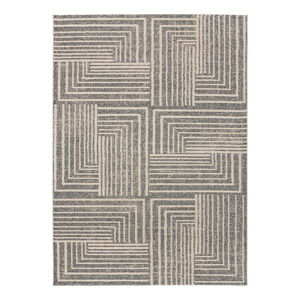 Szary/beżowy dywan 140x200 cm Paula – Universal