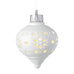 Świąteczna ozdoba świetlna LED Parlane Droplet Snowflake
