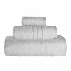 Zestaw 2 białych bawełnianych ręczników IHOME Omega