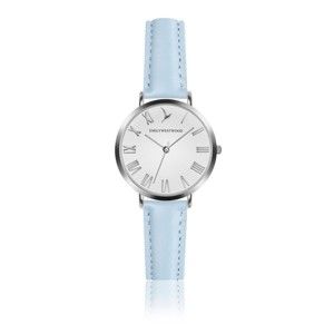 Zegarek damski z jasnoniebieskim paskiem ze skóry Emily Westwood Pastel