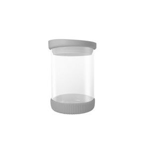 Pojemnik szklany z szarym wieczkiem JOCCA Container, 480 ml