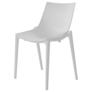 Białe krzesło Magis Zartan