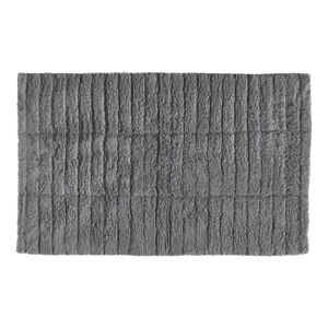 Szary dywanik łazienkowy 80x50 cm Tiles − Zone