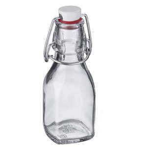 Szklana butelka z klamrą Westmark, 125 ml