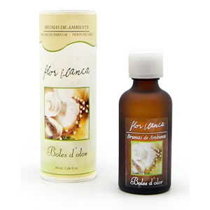 Olejek do dyfuzora ultradźwiękowego o zapachu czystości Boles d´olor Flor Blanca, 50 ml