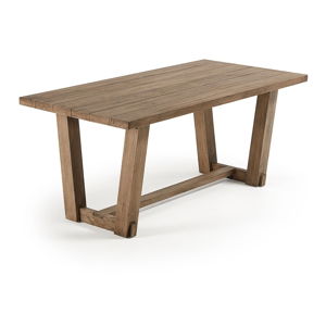 Stół z drewna tekowego La Forma Komet, 180x90 cm