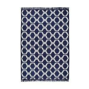 Niebiesko-biały dywan dwustronny Cihan Bilisim Tekstil Risus, 140x215 cm