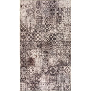 Beżowy dywan odpowiedni do prania 80x50 cm - Vitaus