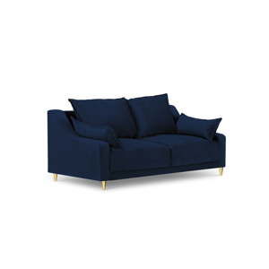 Niebieska sofa 2-osobowa Mazzini Sofas Pansy