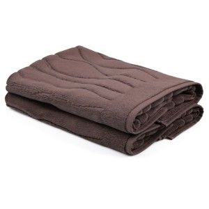 Zestaw 2 brązowych ręczników ze 100% bawełny Gartex, 50x75 cm