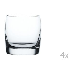 Zestaw 4 szklanek na whisky ze szkła kryształowego Nachtmann Vivendi Premium Whisky Tumbler Komplet, 315 ml