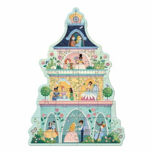 Puzzle Djeco Wieża królewny, 36 elementów