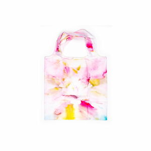 Biało-różowa torba na zakupy Tri-Coastal Design