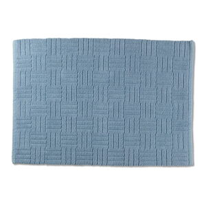 Niebieski bawełniany dywanik łazienkowy Kela Leana, 55x65 cm