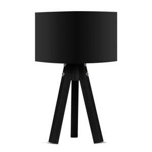 Lampa stołowa z czarnym abażurem Kate Louise Blackie