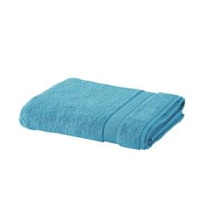 Turkusowy ręcznik kąpielowy z bawełny Bella Maison Daily, 90x150 cm