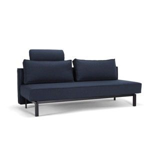 Niebieska sofa rozkładana Innovation Sly