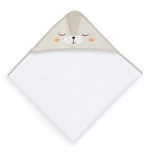 Dziecięcy ręcznik kąpielowy z kapturem Tanuki Mouse, 100x100 cm