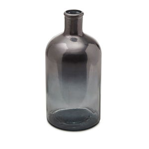 Szary szklany wazon La Forma Witman, gł. 23 cm