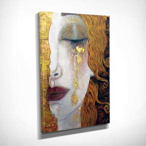 Reprodukcja na płótnie Gustav Klimt Golden Tears, 30x40 cm