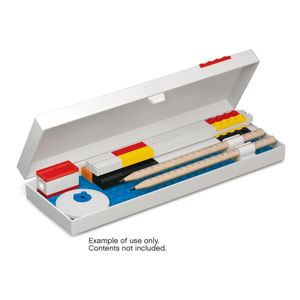Piórnik z minifigurką na czerwonym klocku LEGO® Stationery