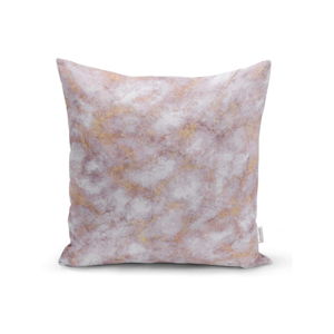 Poszewka na poduszkę Minimalist Cushion Covers Pinkish Marble, 45x45 cm