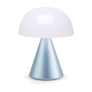 Biała/jasnoniebieska lampa stołowa LED (wysokość 17 cm) Mina L – Lexon
