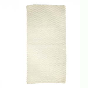 Biały dywan Simla Simple, 140x70 cm