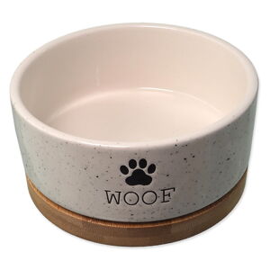 Miska ceramiczna ø 13 cm Dog Fantasy WOOF – Plaček Pet Products