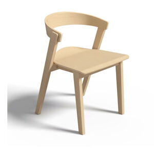 Naturalne krzesła zestaw 2 szt. z litego drewna bukowego Sand – TemaHome
