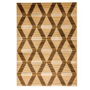 Brązowy wytrzymały dywan Floorita Inspiration Turo, 165x235 cm